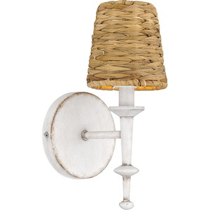 Flannery - 1 Light Wall Sconce In Coastal Style-11.5 Inches Tall and 5 Inches Wide - 1325720