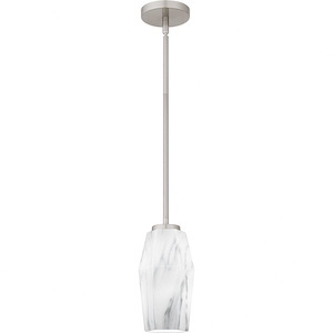 Fogel - 1 Light Mini Pendant-10.25 Inches Tall and 5 Inches Wide