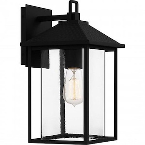 Fletcher - 1 Light Outdoor Wall Lantern In Traditional Style-14.5 Inches Tall and 8 Inches Wide