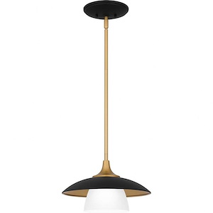 Fayette - 1 Light Mini Pendant In Contemporary Style-7.75 Inches Tall and 12 Inches Wide - 1118883