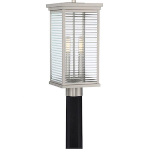 Gardner - 2 Light Outdoor Post Lantern - 17.75 Inches high