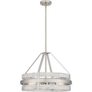 Gadsen - 4 Light Pendant In Transitional Style-16 Inches Tall and 20 Inches Wide