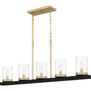 Greeley - 5 Light Island In Transitional Style-15.5 Inches Tall and 39 Inches Wide - 1118897