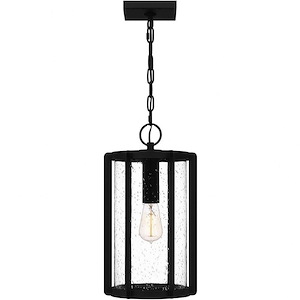 Hazel - 1 Light Mini Pendant In Transitional Style-17 Inches Tall and 9 Inches Wide made with Coastal Armour - 1097782