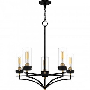 Hillside - 5 Light Chandelier In Traditional Style-28.5 Inches Tall and 26.25 Inches Wide