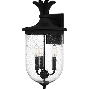 Havana - 3 Light Outdoor Wall Lantern In Coastal Style-20 Inches Tall and 10 Inches Wide