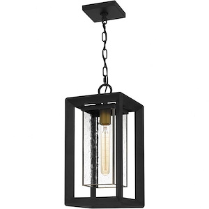 Infinger - 1 Light Outdoor Hanging Lantern - 18 Inches high made with Coastal Armour - 1049084