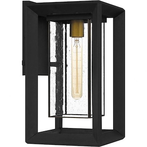 Infinger - 1 Light Large Outdoor Wall Lantern - 15.75 Inches high made with Coastal Armour