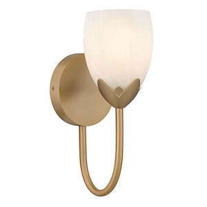 Jacobs - 1 Light Wall Sconce-12 Inch Tall and 5 Inch Wide - 1393969