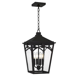 Jaxon - 15W 4 LED Outdoor Hanging Lantern-17.75 Inch Tall and 10.75 Inch Wide - 1393973