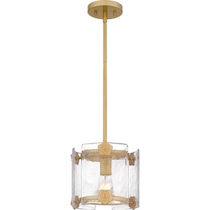 Jolie - 1 Light Mini Pendant In Traditional Style-8.25 Inches Tall and 9 Inches Wide - 1325723