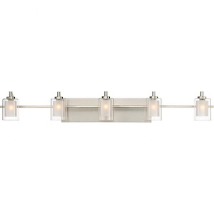 Kolt 5 Light Transitional Bath Vanity Approved for Damp Locations - 6 Inches high