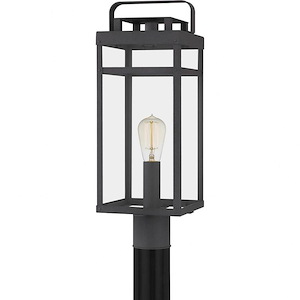 Keaton - 1 Light Outdoor Post Lantern made with Coastal Armour