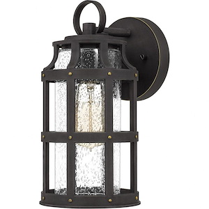 Lassiter 11.5 Inch Outdoor Wall Lantern Transitional Coastal Armour - 11.5 Inches high - 1011393