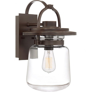 LaSalle 15.5 Inch Outdoor Wall Lantern Transitional Aluminum Approved for Wet Locations - 15.5 Inches high - 688142