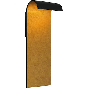 Lunar - 7W LED Outdoor Wall Lantern In Contemporary Style-21 Inches Tall and 8 Inches Wide - 1325575