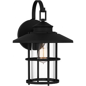 Lombard - 1 Light Outdoor Wall Lantern In Transitional Style-16.5 Inches Tall and 11.5 Inches Wide made with Coastal Armour - 1097636