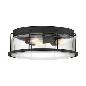 Ludlow - 3 Light Flush Mount - 5.25 Inches high