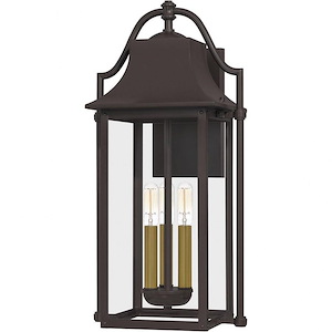 Manning - 3 Light Large Outdoor Wall Lantern made with Coastal Armour - 1025746