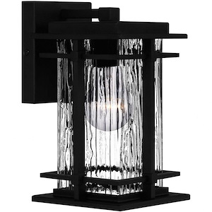 McAlister - 1 Light Outdoor Wall Lantern In Transitional Style-9.75 Inches Tall and 5.5 Inches Wide made with Coastal Armour