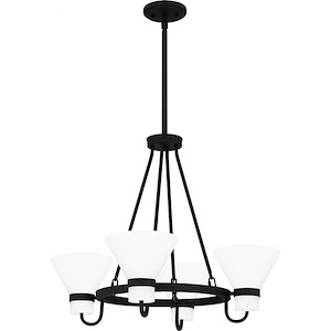 Marigold - 4 Light Chandelier In Transitional Style-21.5 Inches Tall and 25 Inches Wide