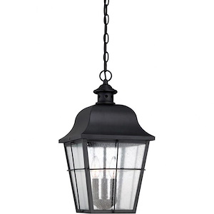 Millhouse - 3 Light Outdoor Hanging Lantern - 19 Inches high
