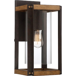 Marion Square 16.5 Inch Outdoor Wall Lantern Transitional Steel - 16.5 Inches high - 1011400
