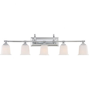 Nicholas 5 Light Transitional Bath Vanity Approved for Damp Locations - 10.75 Inches high - 532255