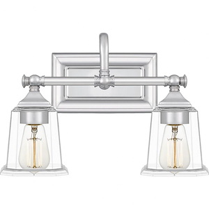Nicholas 2 Light Transitional Bath Vanity - 10 Inches high - 1011139