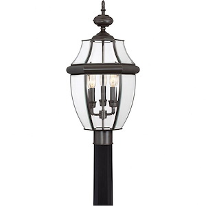 Newbury - 3 Light Large Post Lantern - 9001