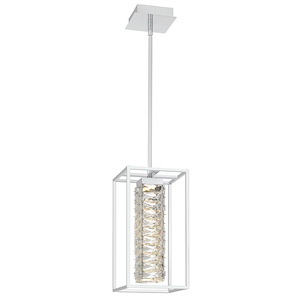 Dazzle - 9W LED Mini Pendant-16.75 Inch Tall and 8 Inch Wide - 1394016