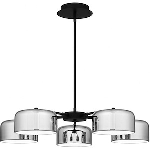 Gabriel - 40W LED Chandelier In Contemporary Style-6 Inches Tall and 32 Inches Wide