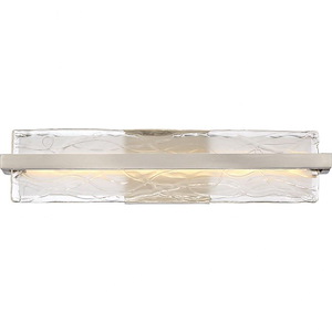 Platinum Glacial 1 Light Contemporary Bath Vanity - 5 Inches high