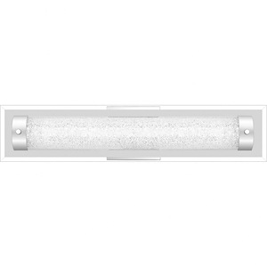 Glitz 1 Light Bath Vanity Approved for Damp Locations - 4.75 Inches high
