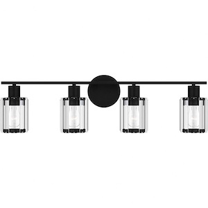 Isla - 4 Light Bath Vanity In Contemporary Style-8 Inches Tall and 29 Inches Wide - 1283137