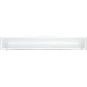 Platinum Collection Stream 1 Light Contemporary Bath Vanity Approved for Damp Locations - 5 Inches high - 688233