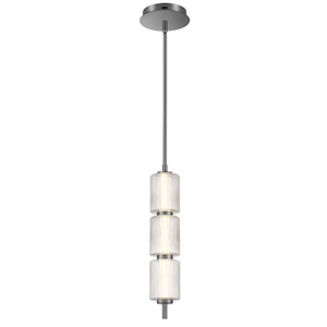 Turner - 11W LED Mini Pendant-19.25 Inch Tall and 3.75 Inch Wide - 1394023