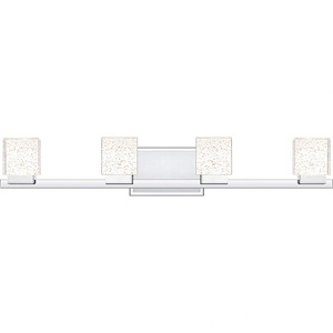 Zola - 92W 4 LED Bath Vanity In Contemporary Style-5 Inches Tall and 30 Inches Wide - 1283145