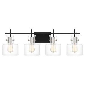 Pensbury - 4 Light Bath Vanity In Transitional Style-10.25 Inches Tall and 32 Inches Wide - 1333850