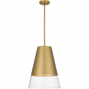 Peregrine - 1 Light Mini Pendant-19.25 Inches Tall and 14 Inches Wide
