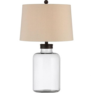Newark - 1 Light Small Table Lamp in Transitional style - 17 Inches wide by 28.5 Inches high