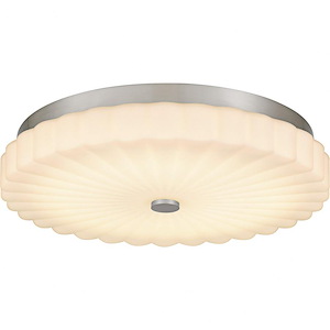 Cherbury - 25W LED Flush Mount-3.25 Inch Tall and 16 Inch Wide