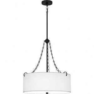 Lambeau - 4 Light Pendant In Transitional Style-25.5 Inches Tall and 21.75 Inches Wide