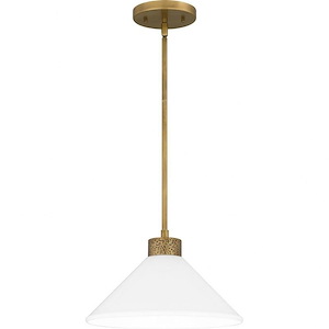 Ira - 1 Light Pendant In Minimalist Style-8.5 Inches Tall and 14 Inches Wide