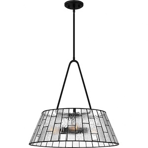 4 Light Pendant In Traditional Style-22.75 Inches Tall and 22 Inches Wide