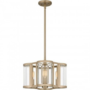 4 Light Pendant In Modern Style-10.75 Inches Tall and 15 Inches Wide