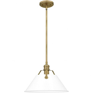 Jessup - 1 Light Mini Pendant In Traditional Style-9.5 Inches Tall and 14 Inches Wide