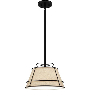 Burbidge - 1 Light Mini Pendant In Transitional Style-10.25 Inches Tall and 13 Inches Wide - 1118835