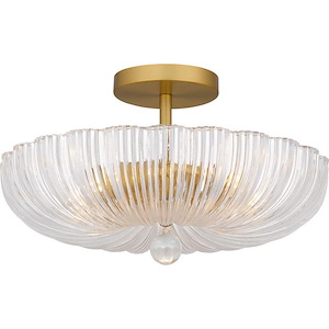 Belmond - 3 Light Semi-Flush Mount-9.25 Inches Tall and 15.75 Inches Wide