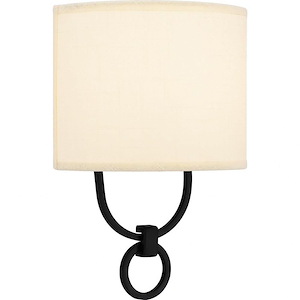 Claudia - 1 Light Wall Sconce In Transitional Style-13.25 Inches Tall and 9 Inches Wide